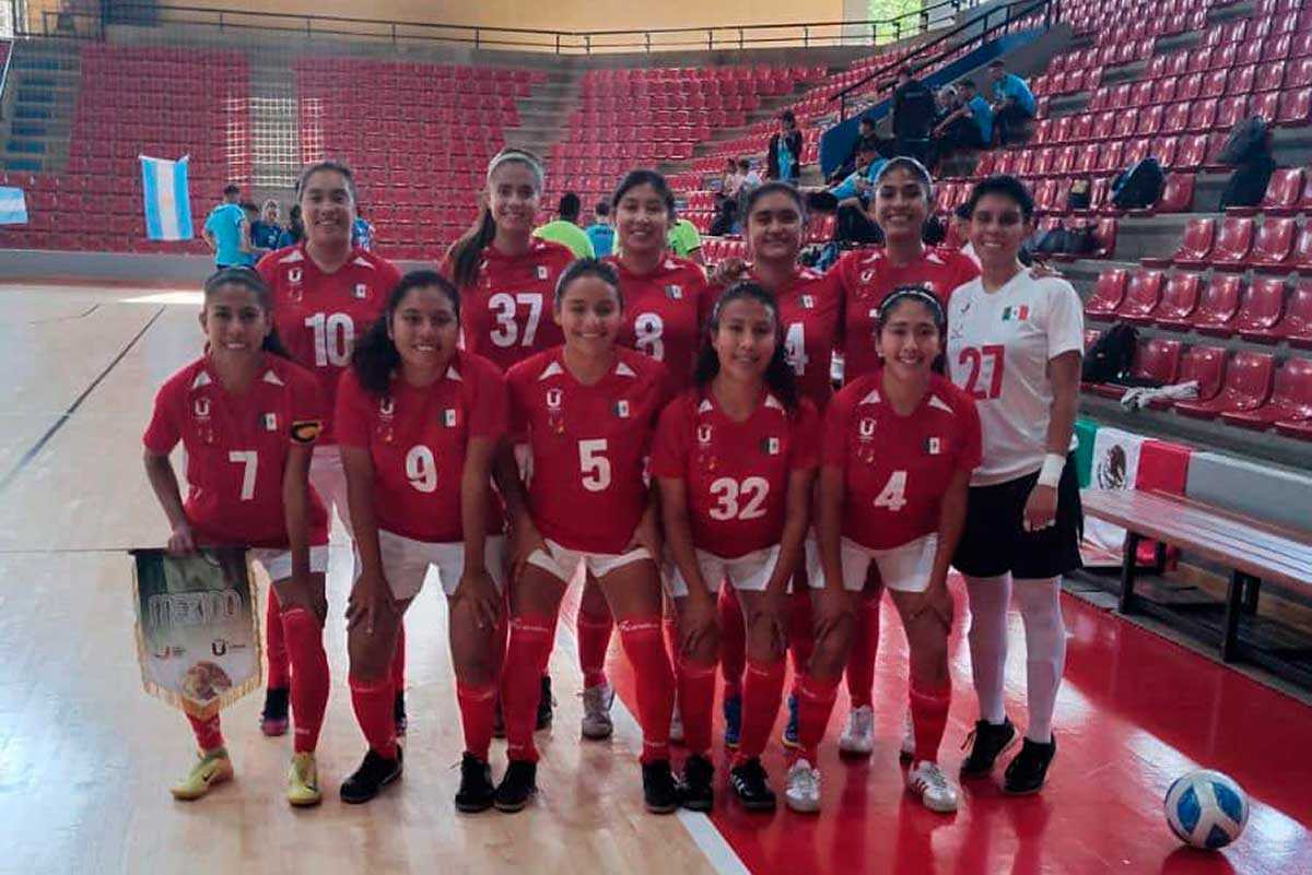 Futsal de la UAEMéx brilla en los FISU América Games