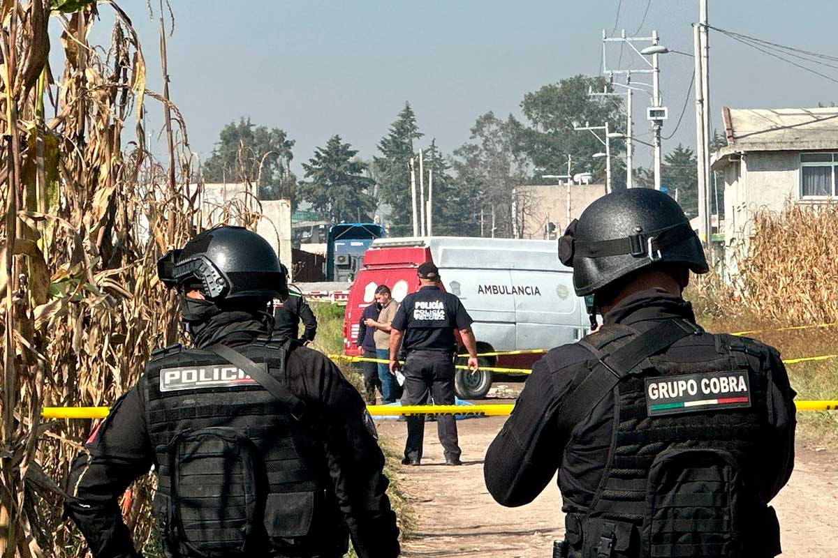 Hallan a un hombre sin vida en San Cristóbal Huichochitlán en Toluca.