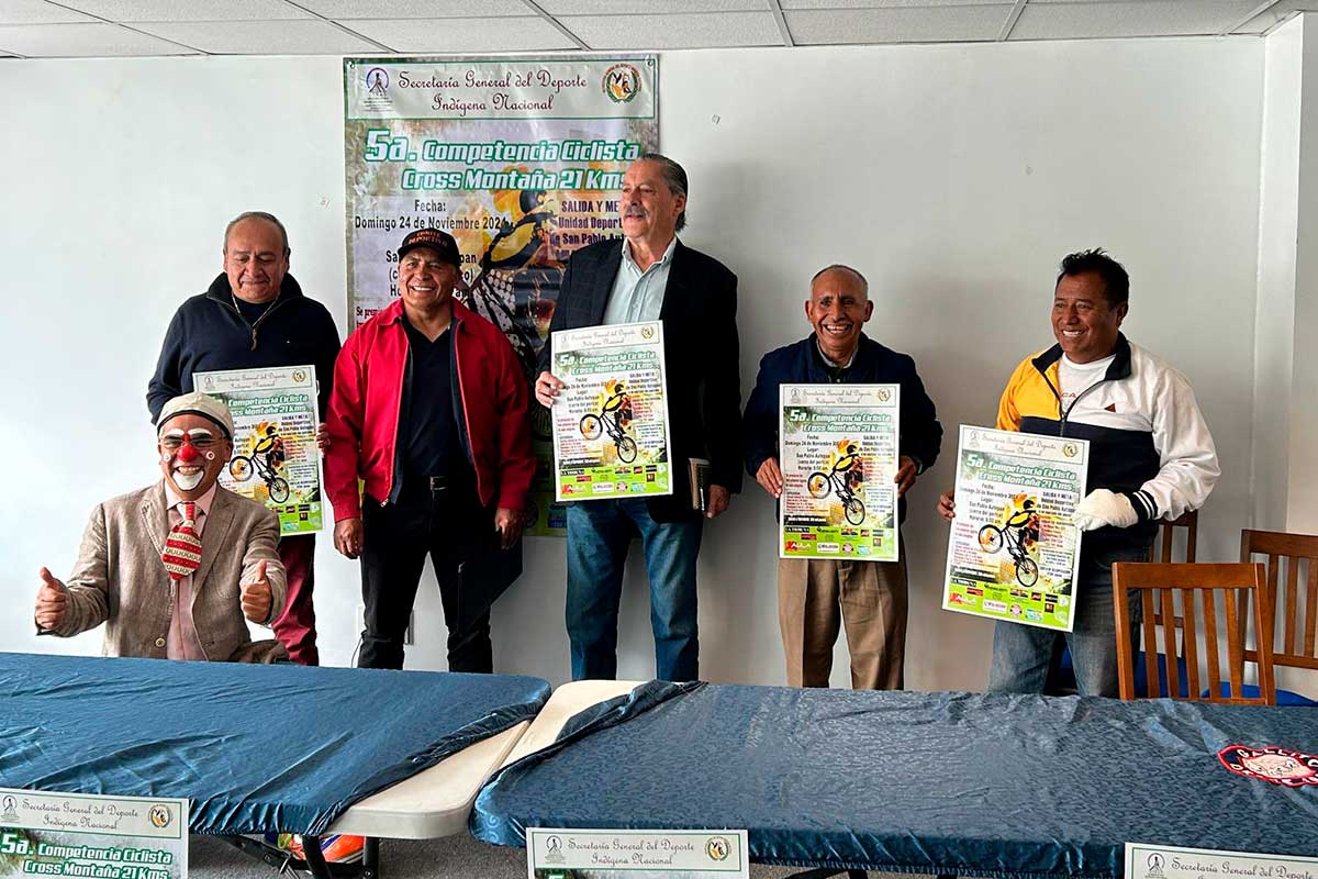 Anuncian la %ta Carrera Ciclista de Montaña en San Pablo Autopan.