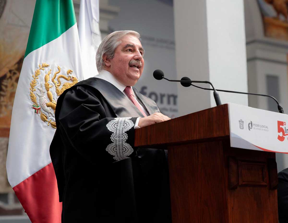 Informe del Poder Judicial del EdoMéx.