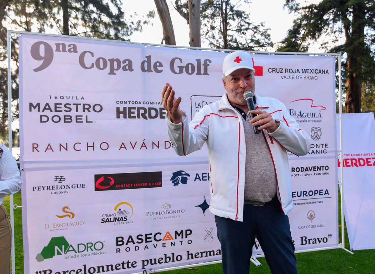 Reunió a 144 participantes la Novena Copa de Golf de Cruz Roja Mexicana 2
