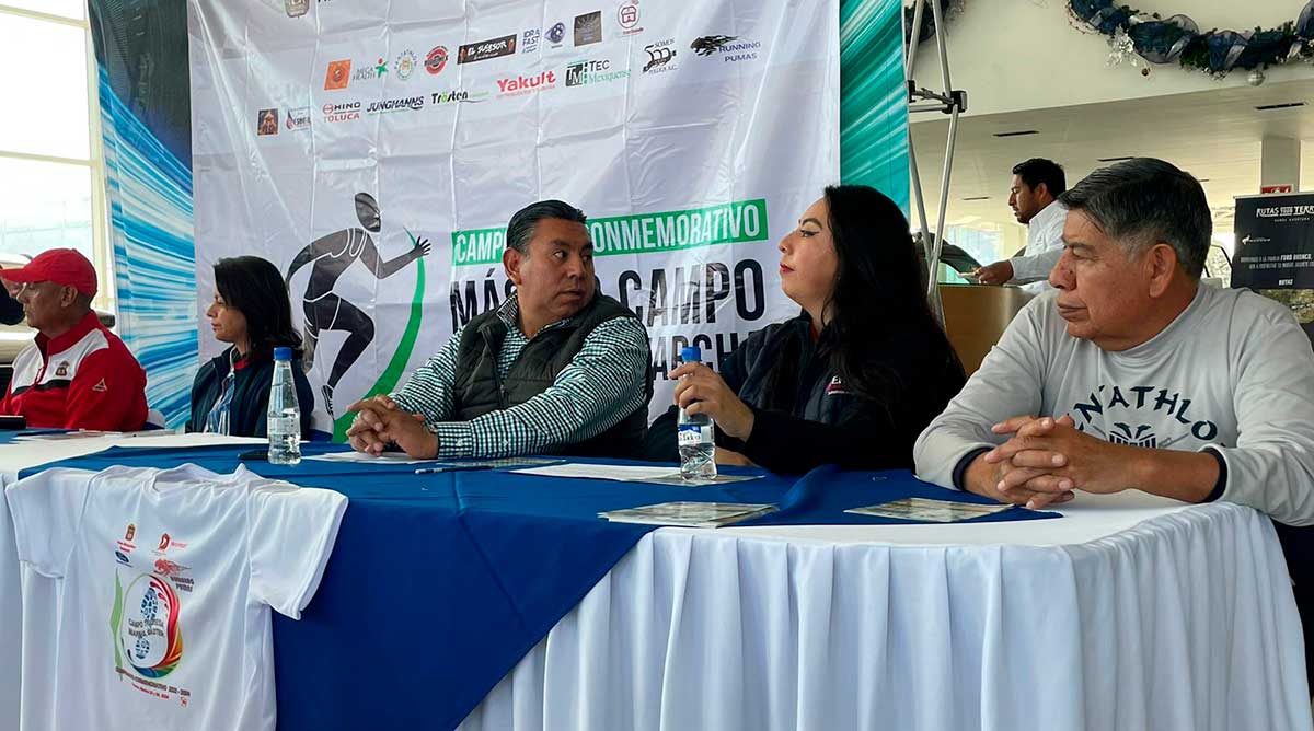 Secretaria de Cultura Física de Toluca en conferencia de prensa.