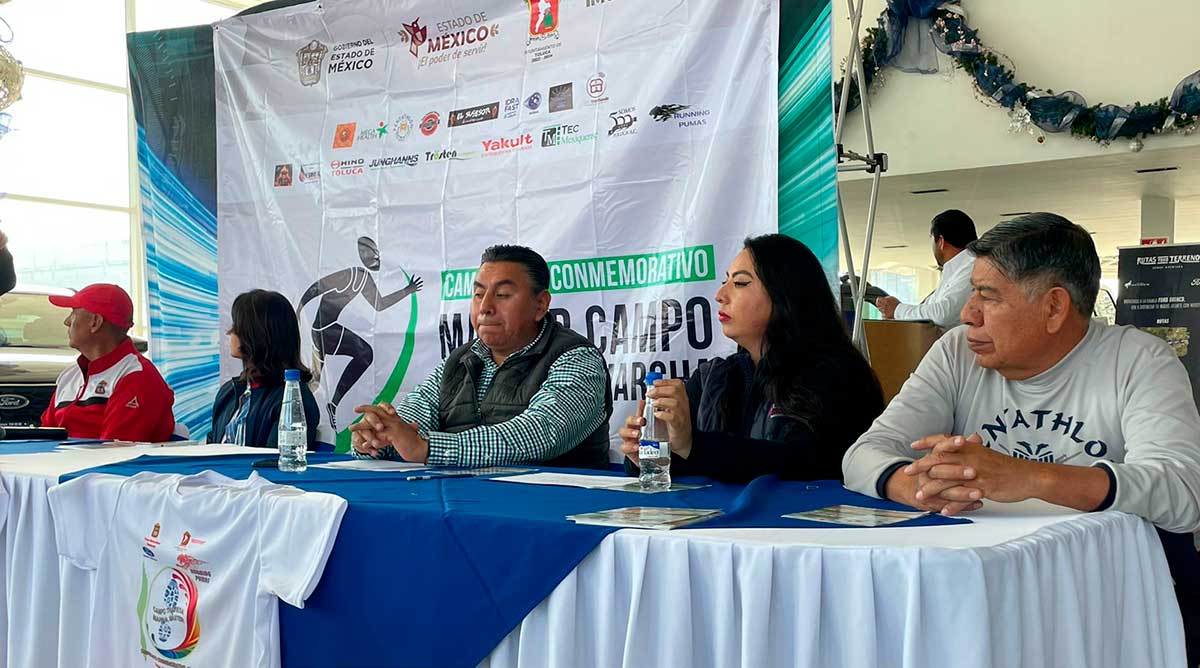 Secretaria de Cultura Física de Toluca en conferencia de prensa.