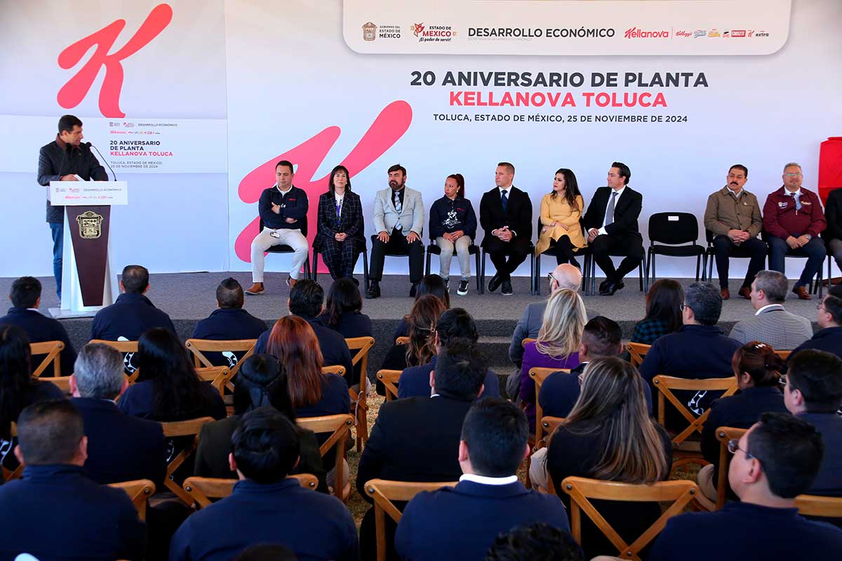 Evento de Kellanova Planta toluca y el gobierno municipal.