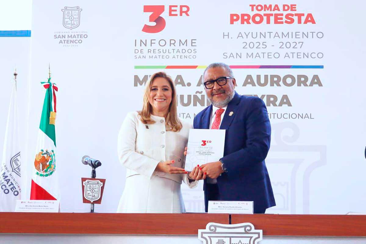 Ana Aurora Muñiz Neyra Presenta Tercer Informe de Gobierno y Rinde Protesta para el Periodo 2025-2027