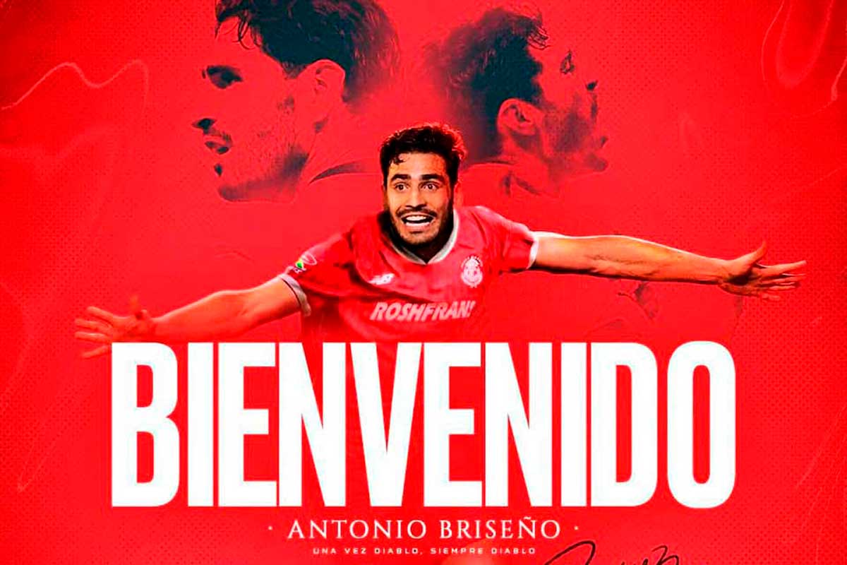 Antonio Briseño: Primer Refuerzo del Toluca para el Clausura 2025