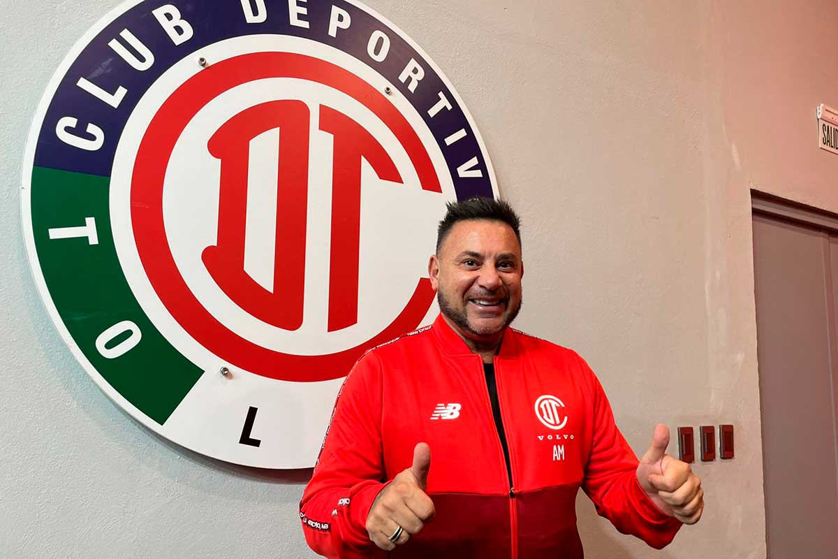 Antonio Mohamed es presentado oficialmente como nuevo DT de los Diablos Rojos
