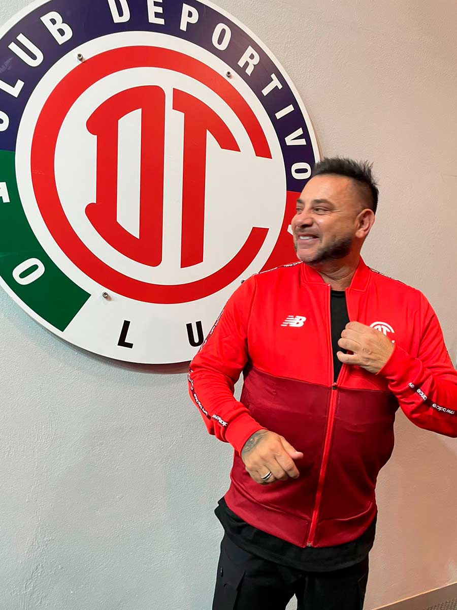 Antonio Mohamed nuevo Director Técnico de los Diablos Rojos del Toluca.