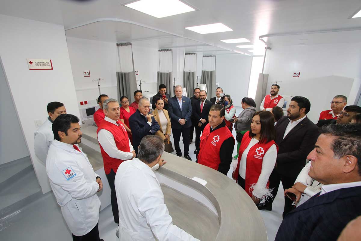 Cruz Roja Toluca Inaugura Unidad de Hemodiálisis y Consultorios: Más Servicios para la Comunidad