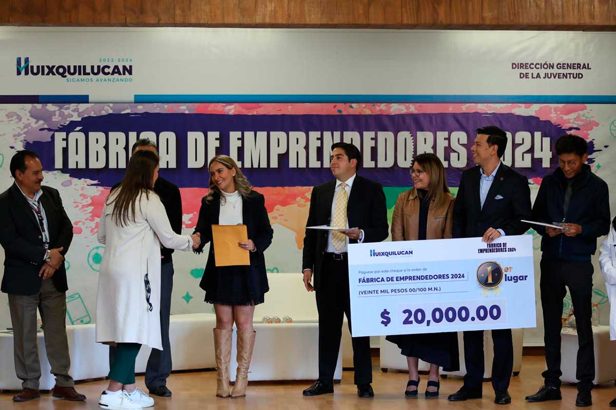 Huixquilucan Impulsa Jóvenes Emprendedores con Capital Semilla en «Fábrica de Emprendedores 2024»