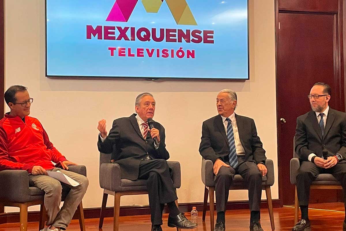 Presentación de serie "El General" en el Sistema Mexiquense de Medios Públicos.