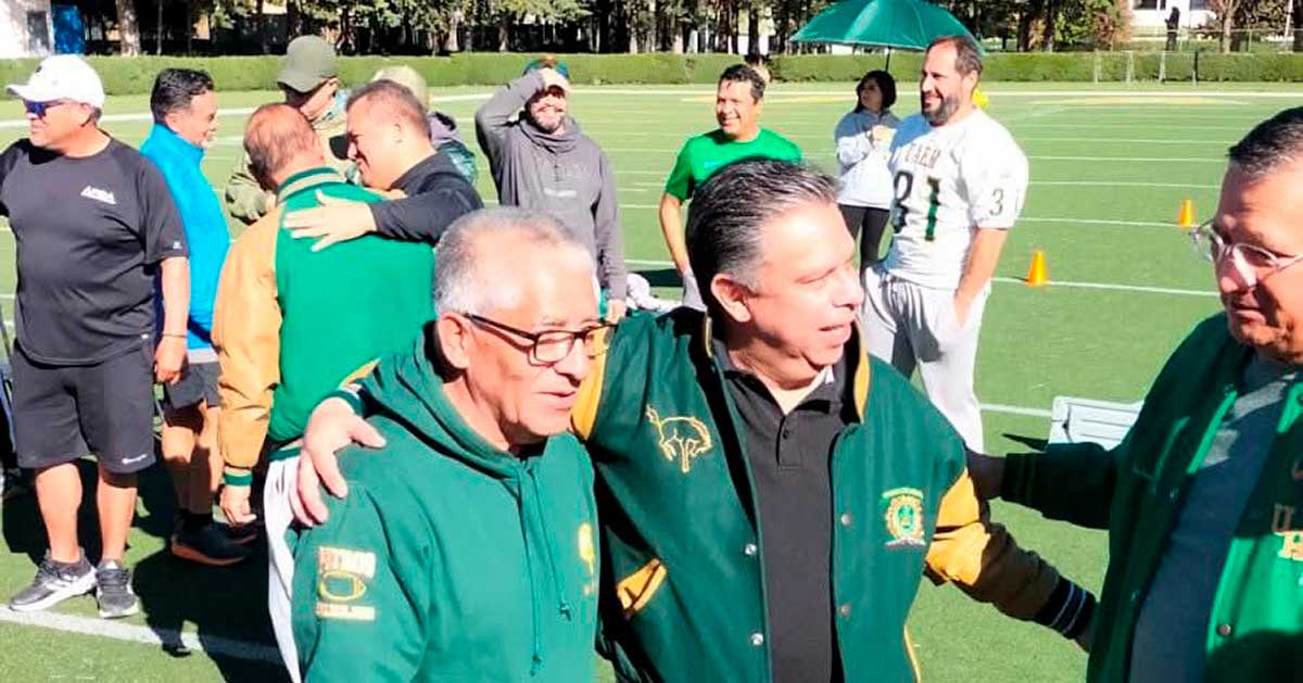 Evento de veteranos y jugadores de los Potros Salvajes de la UAEMèx.