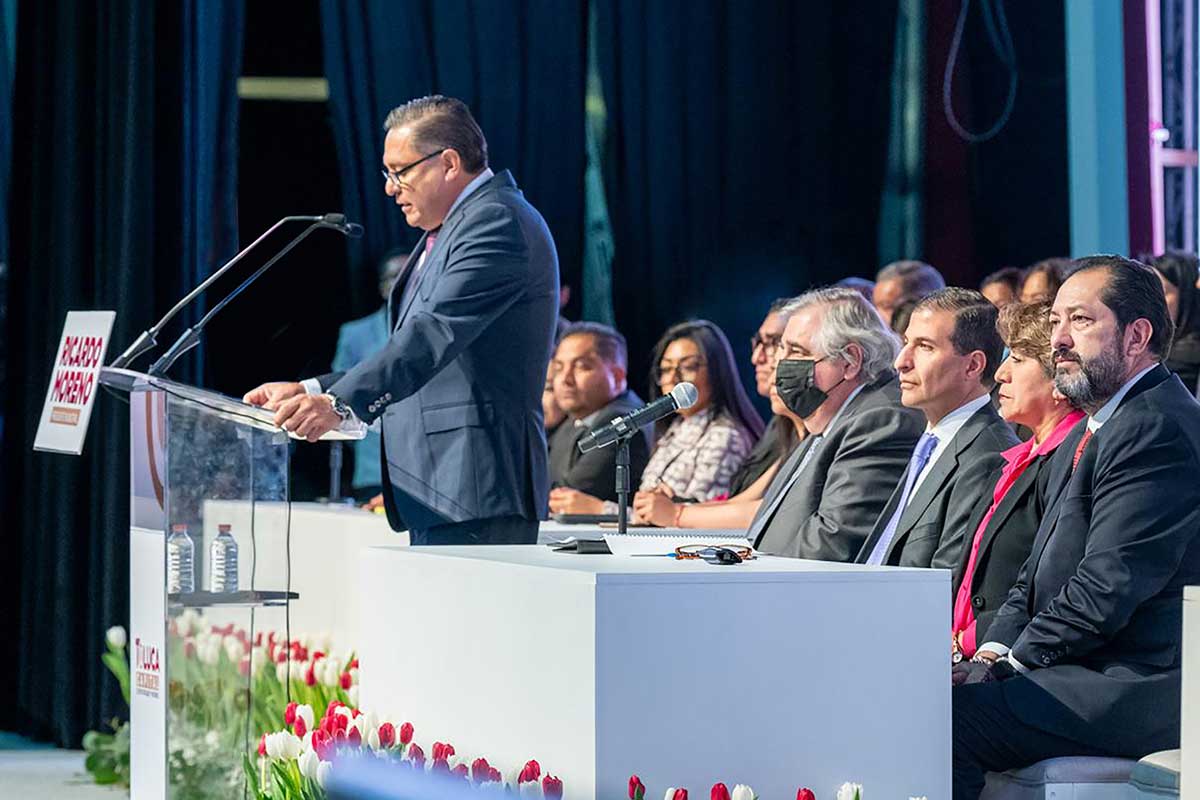 Ricardo Moreno Toma Protesta como nuevo presidente municipal de Toluca.