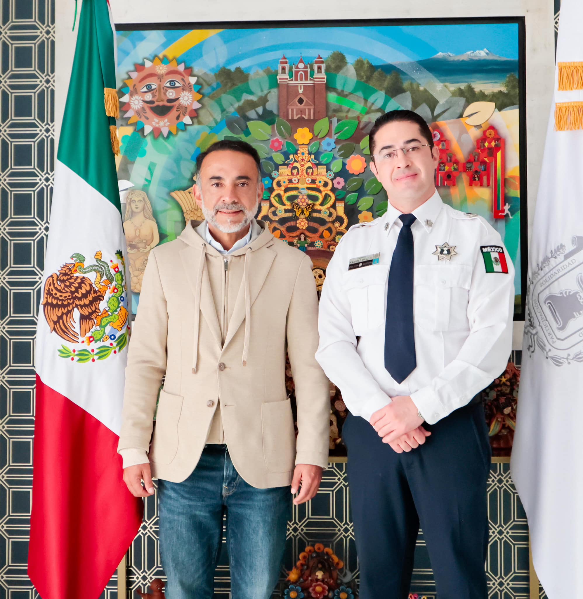 Anuncia Fernando Flores Fernández a quienes lo acompañarán en la administración 2025-2027