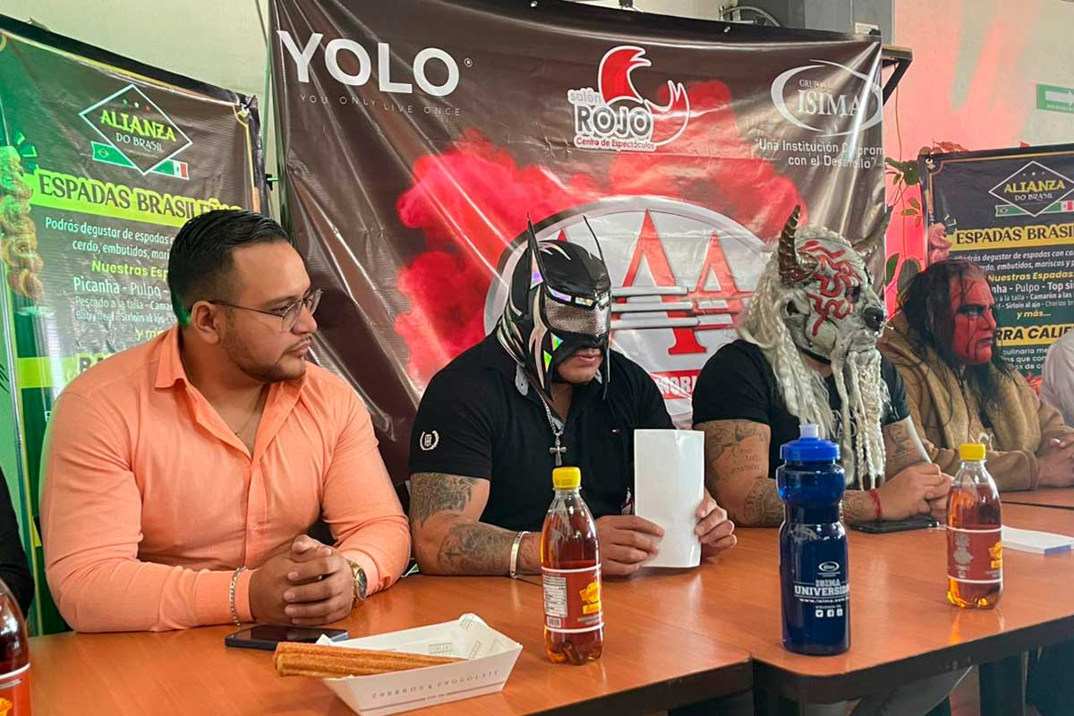 Conferencia de prensa de la temporada de la Triple A en Toluca.