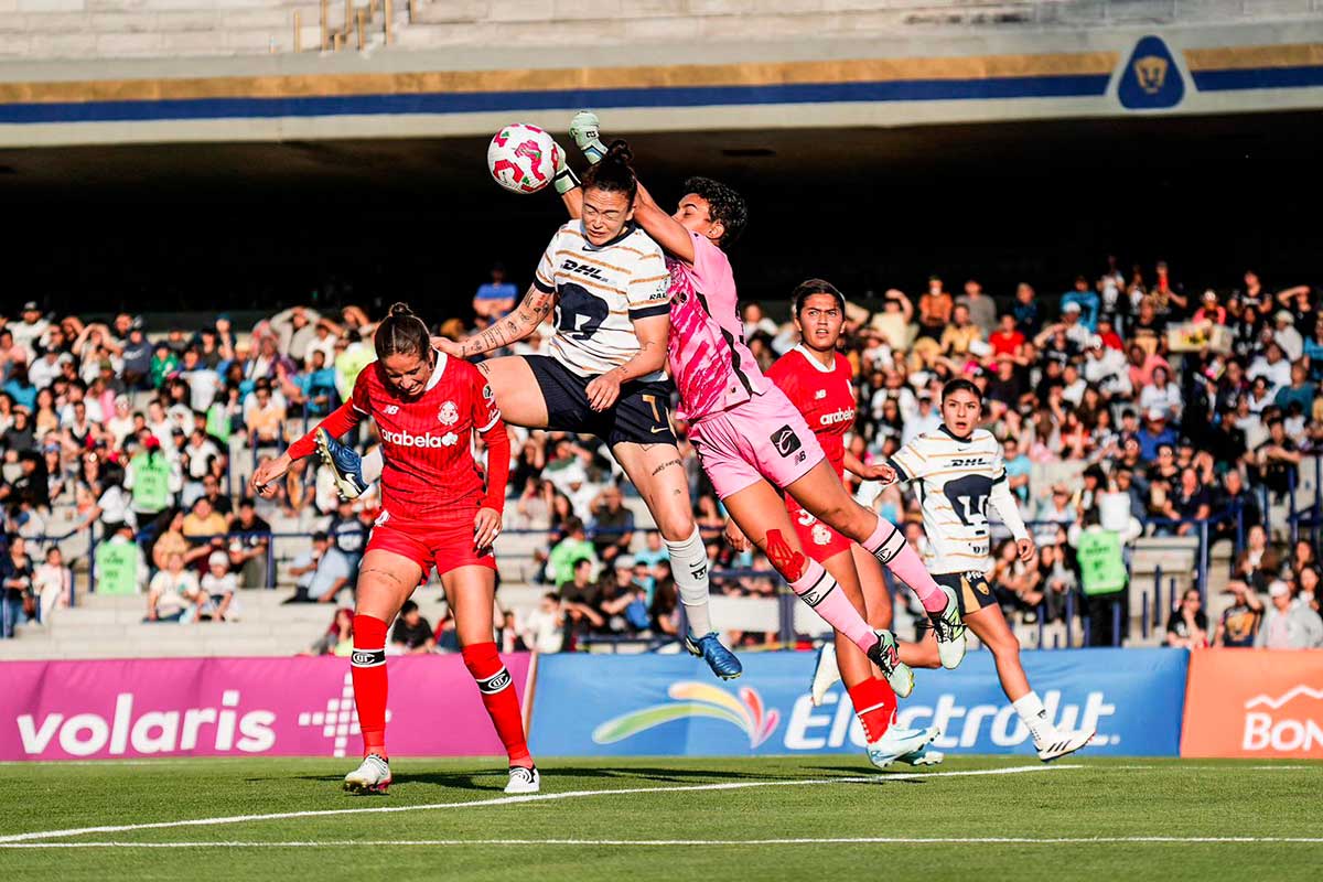 Diablas Rojas en crisis: Caen 3-0 ante Pumas y suman su cuarta derrota en seis jornadas