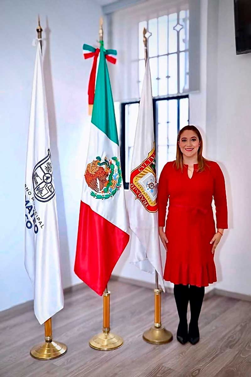 Ana Muñiz Neyra presidente municipal de San Mateo Atenco.