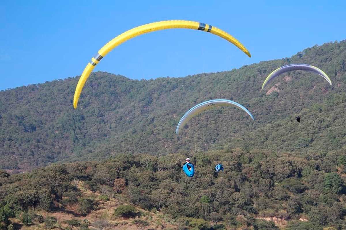 Llega al EdoMéx el Abierto Internacional de Parapente Monarca 2025