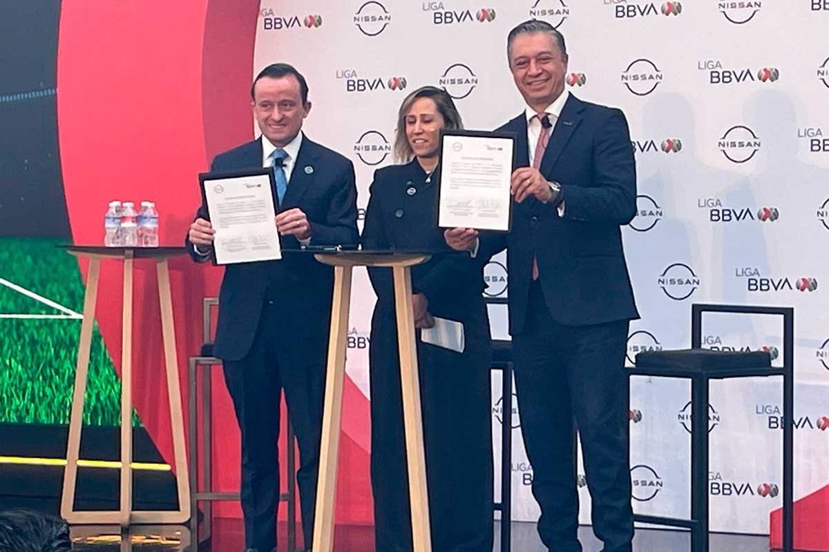 Nissan se une como patrocinador oficial del fútbol mexicano