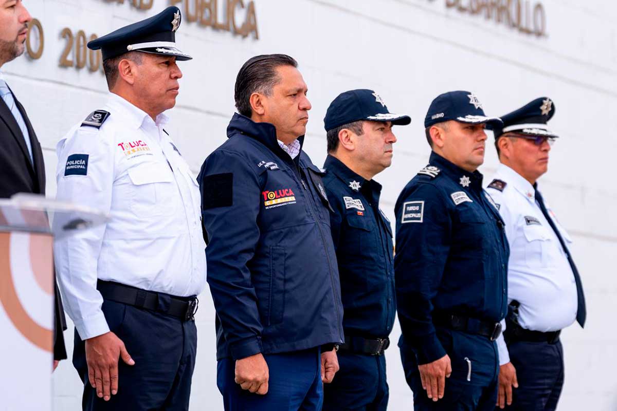 Ricardo Moreno Bastida Fortalece la Seguridad en Toluca con Pase de Lista y Revista Policial