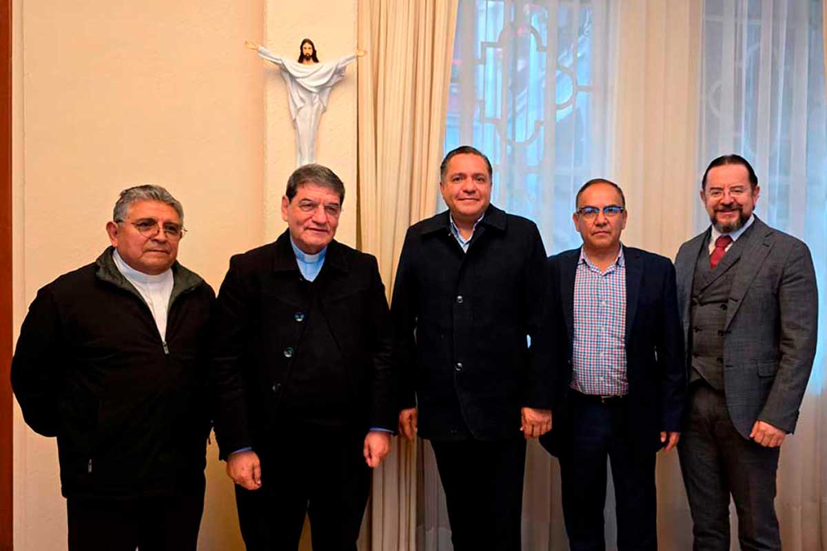 Ricardo Moreno Refuerza Colaboración con la Arquidiócesis de Toluca