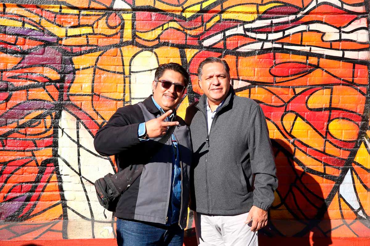 Toluca celebra su identidad con el mural «Toluca en movimiento y progreso»