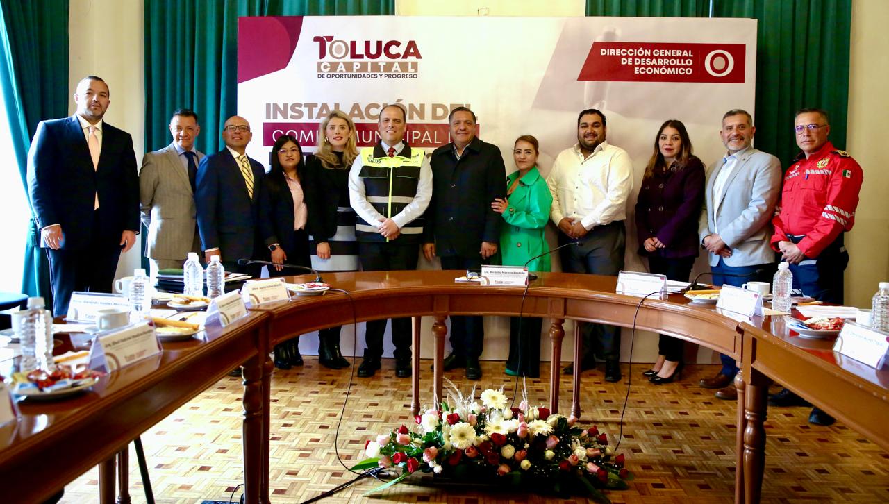 Toluca Instala el Comité Municipal de Dictámenes de Giro