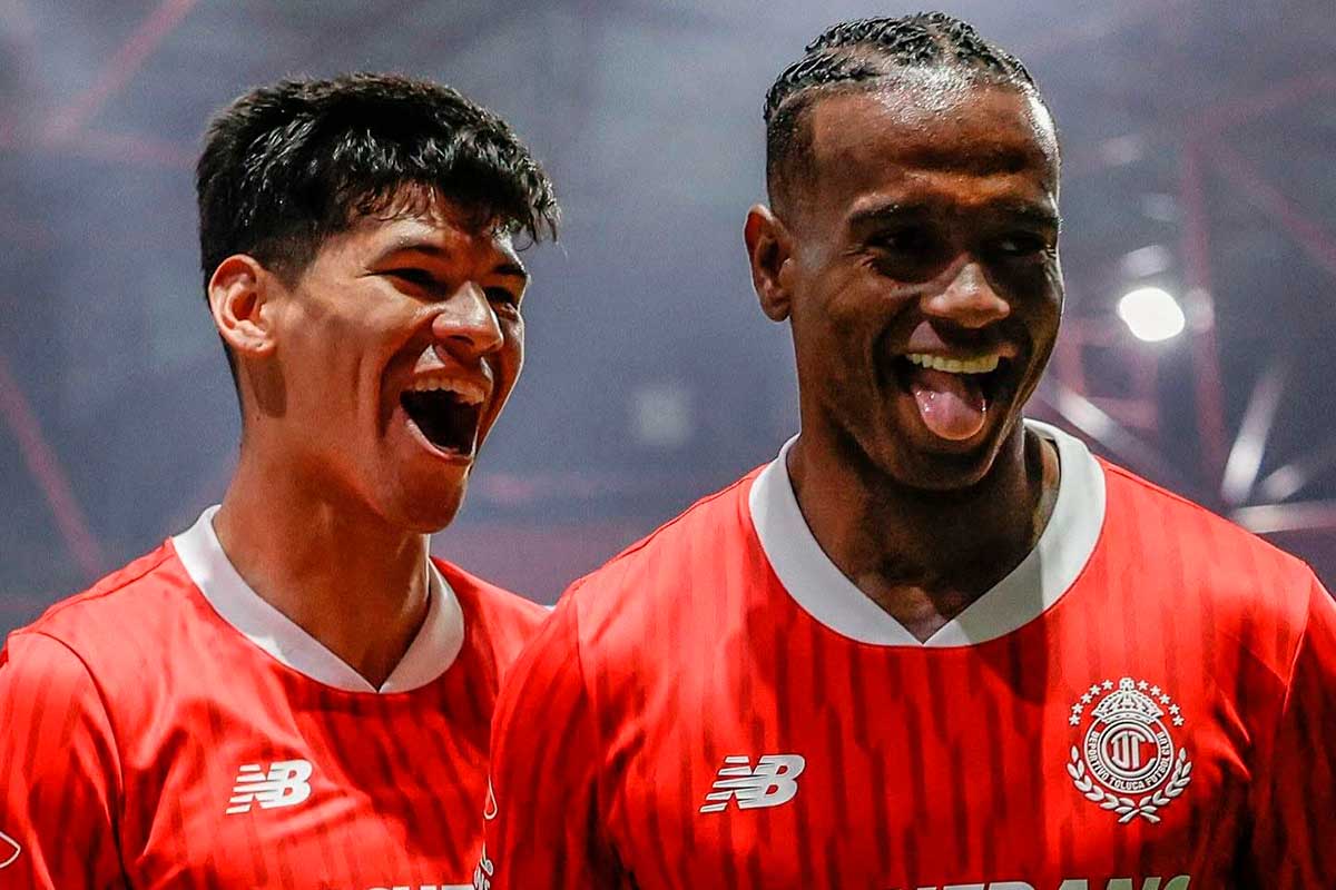 Jugadores de los Diablos Rojos.