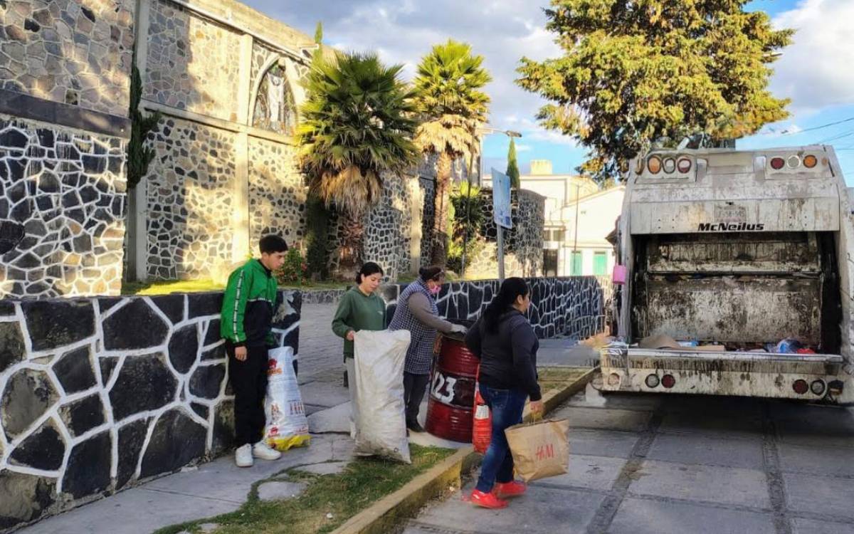 Metepec anuncia suspensión de recolección de basura