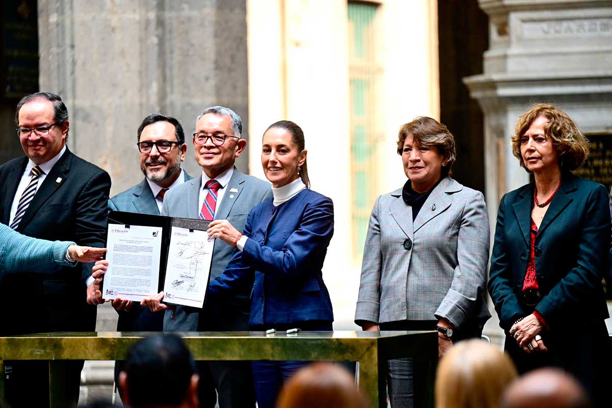 Delfina Gómez Garantiza Bachillerato para Todos en el EdoMéx