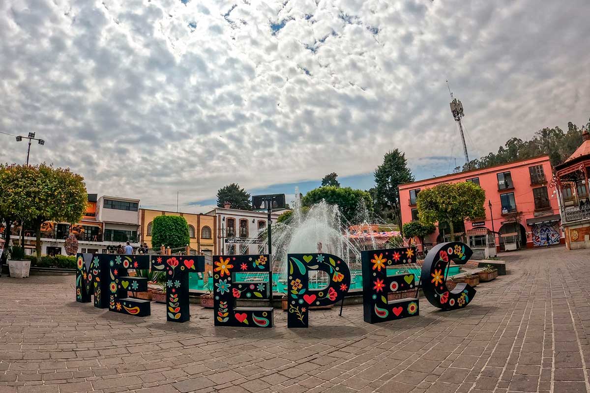 Foto del centro de municipio de Edoméx.