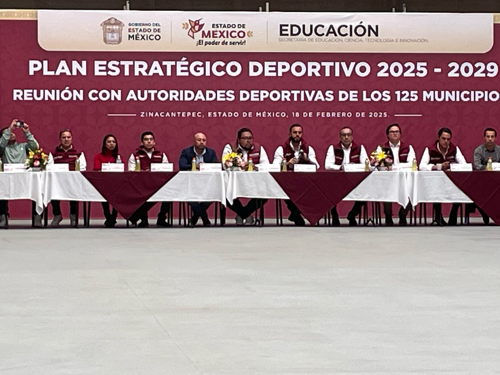 Presentan el Plan Deportivo Edomex 2025-2029: activación física y detección de talentos en los 125 municipios