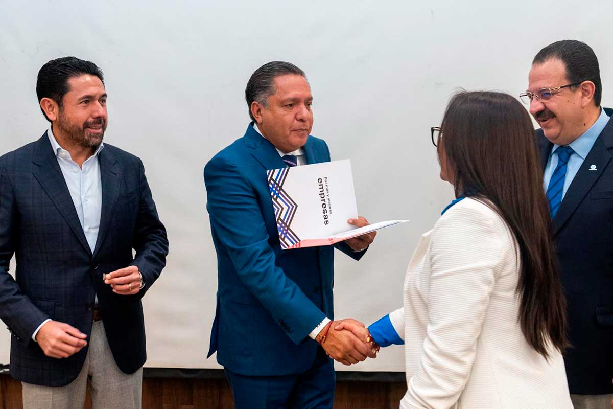 Toluca fortalece alianza con COPARMEX.