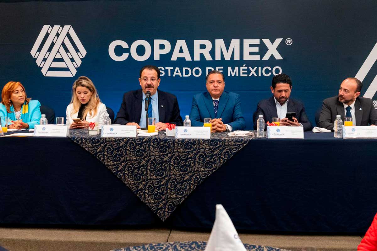 Ricardo Moreno fortalece alianza con COPARMEX para impulsar el desarrollo económico en Toluca