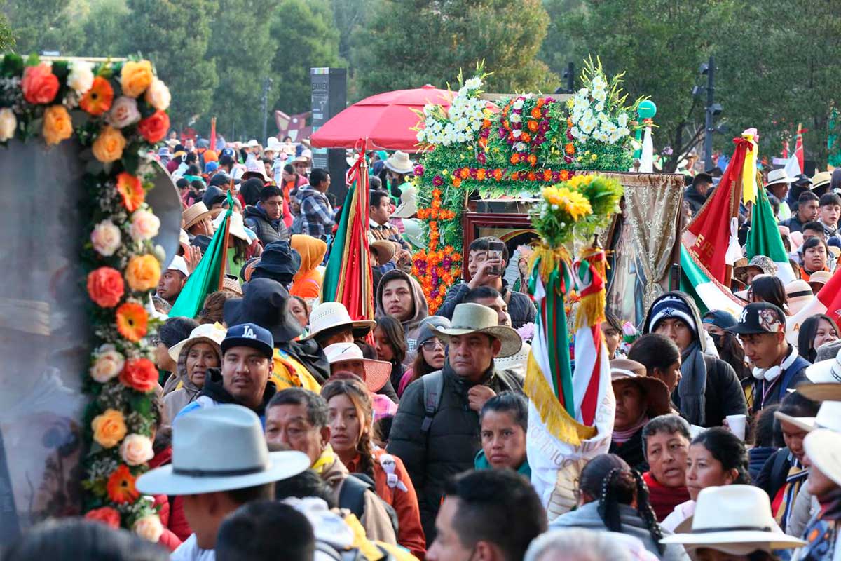 Saldo Blanco en el Inicio de la Peregrinación Diocesana al Tepeyac 2025 en Toluca