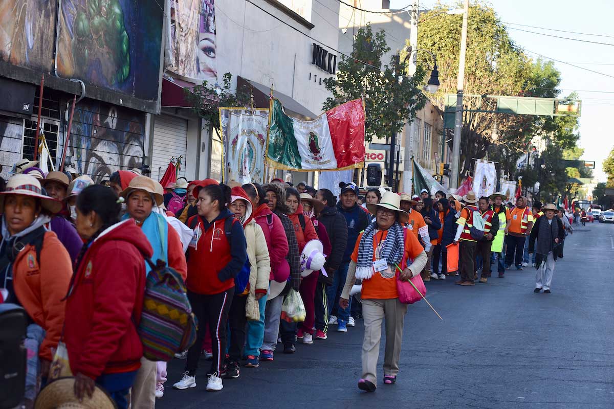 Toluca se alista para la 87 Peregrinación Diocesana al Tepeyac: cierres viales y operativo de seguridad