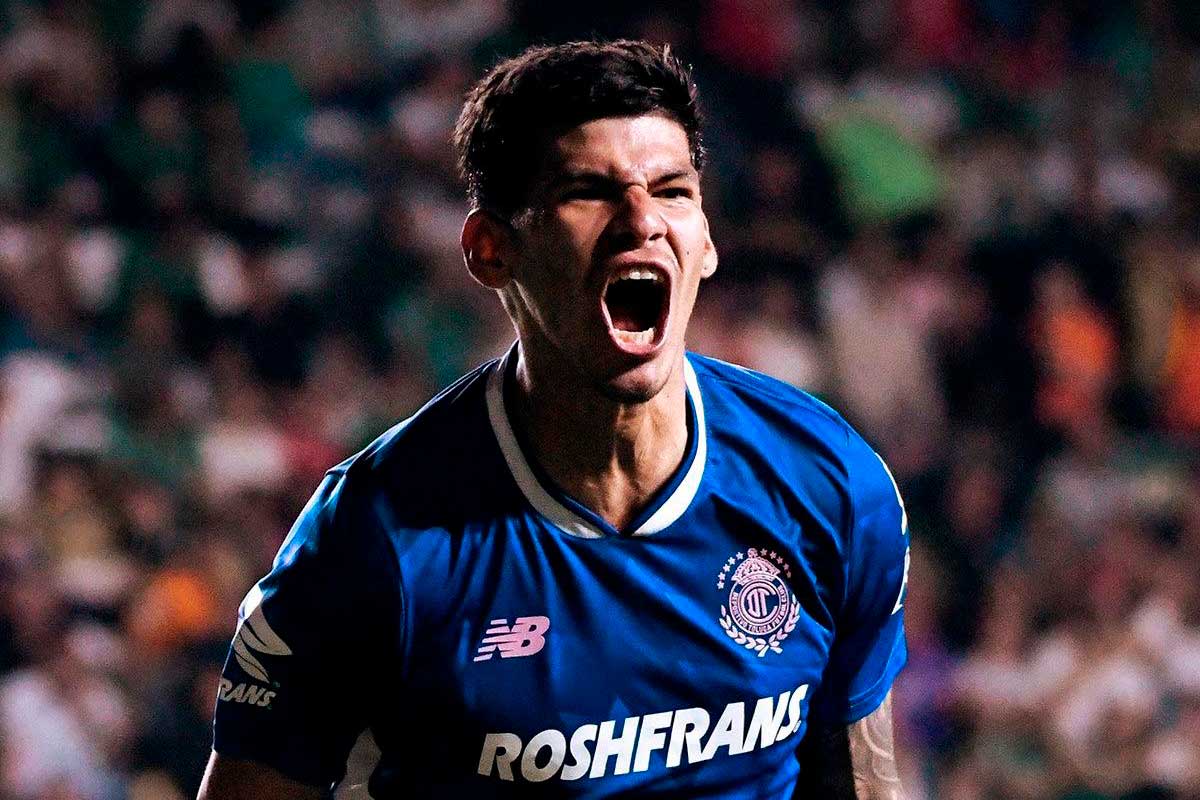 Jugador del Toluca.