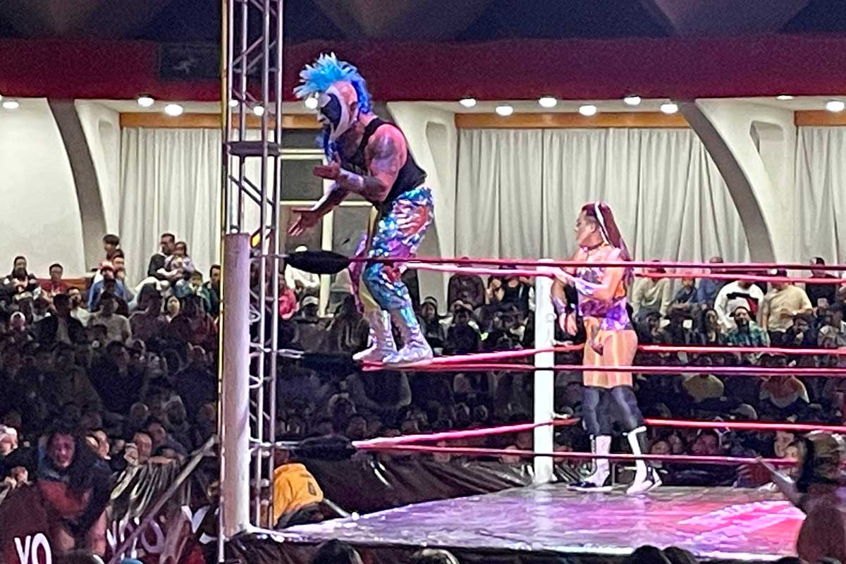 Funcion de Lucha Libre en Toluca.