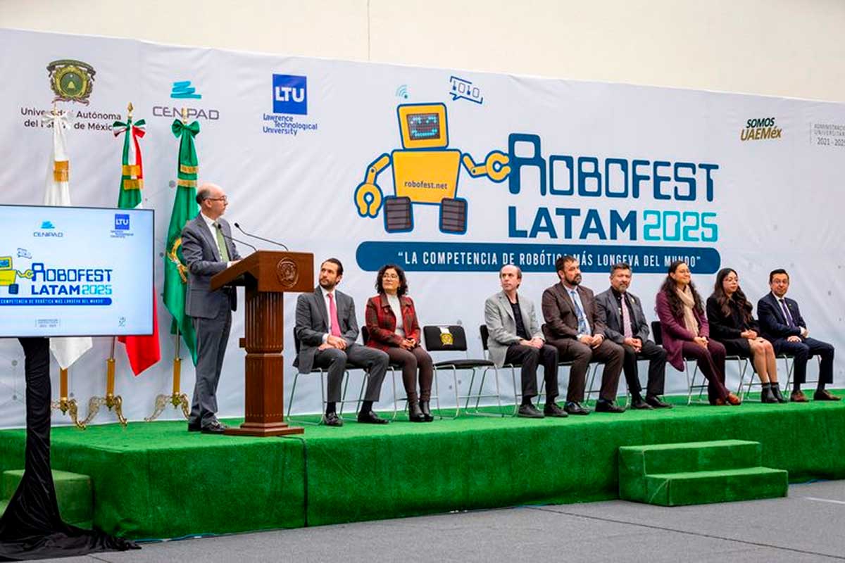 UAEMéx impulsa el futuro: Robofest LATAM 2025 despierta pasión por la robótica y la ciencia en jóvenes