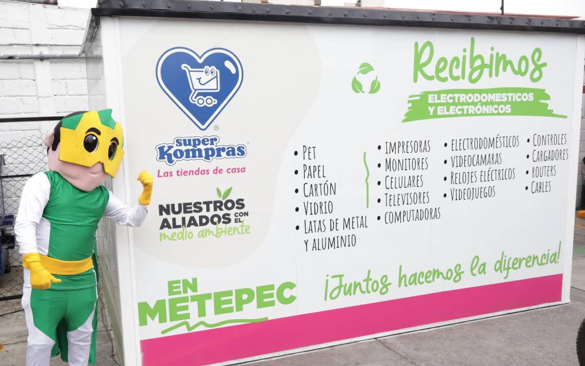 que se puede donar en el centro de reciclaje de metepec