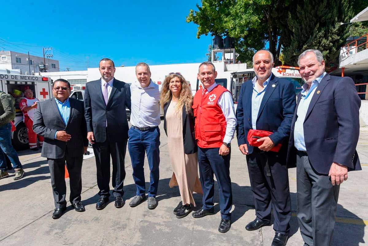 Ayuntamiento de Toluca refuerza alianza con Cruz Roja para mejorar servicios de salud y emergencia