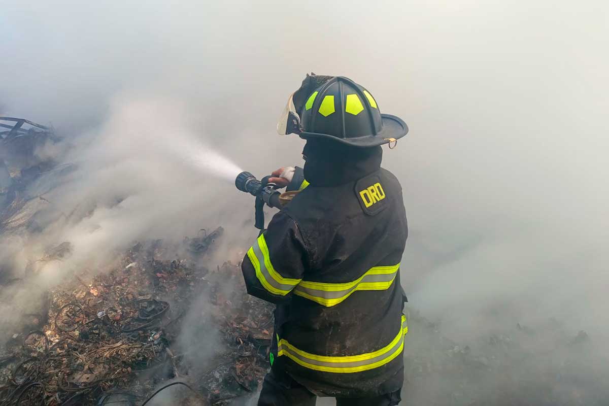 Cabildo de Toluca reconoce la labor de los Bomberos del municipio.