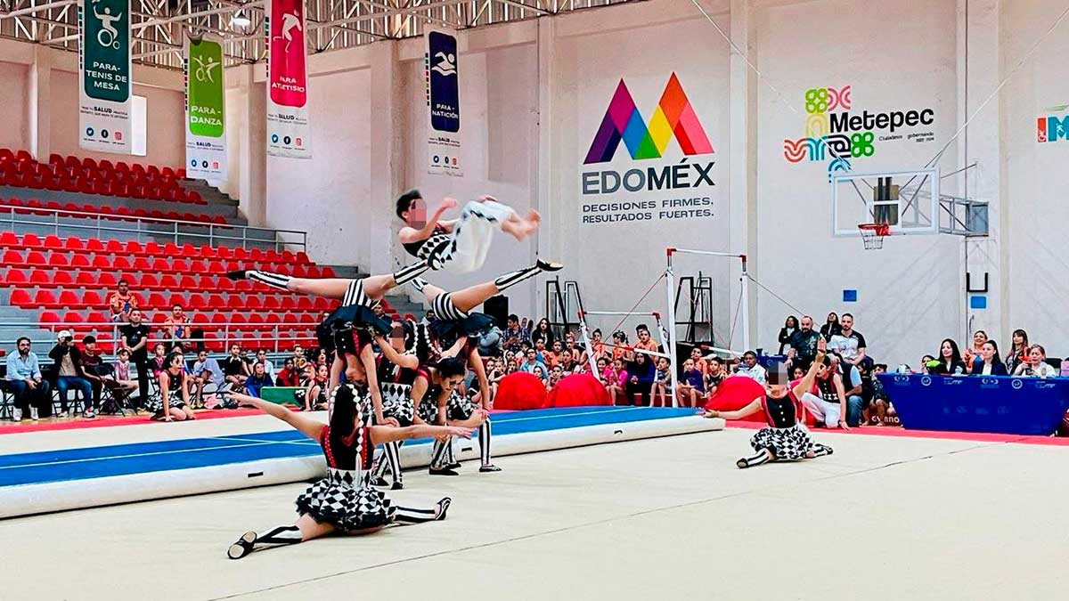 Metepec lleva a cabo el Campeonato Estatal de Gimnasia 2025.