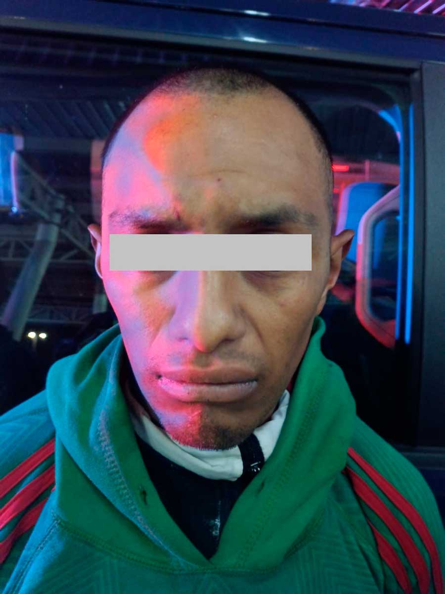 Detienen a "El Quijadas" autor de ola asaltos a tiendas OXXO en Toluca y Metepec.