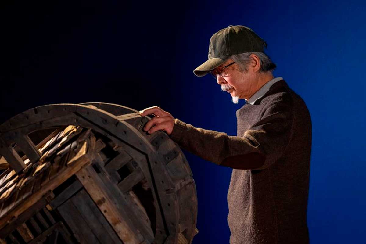 Exposición de la obra de Kiyoto Ota escultor japones en la UAEMéx.