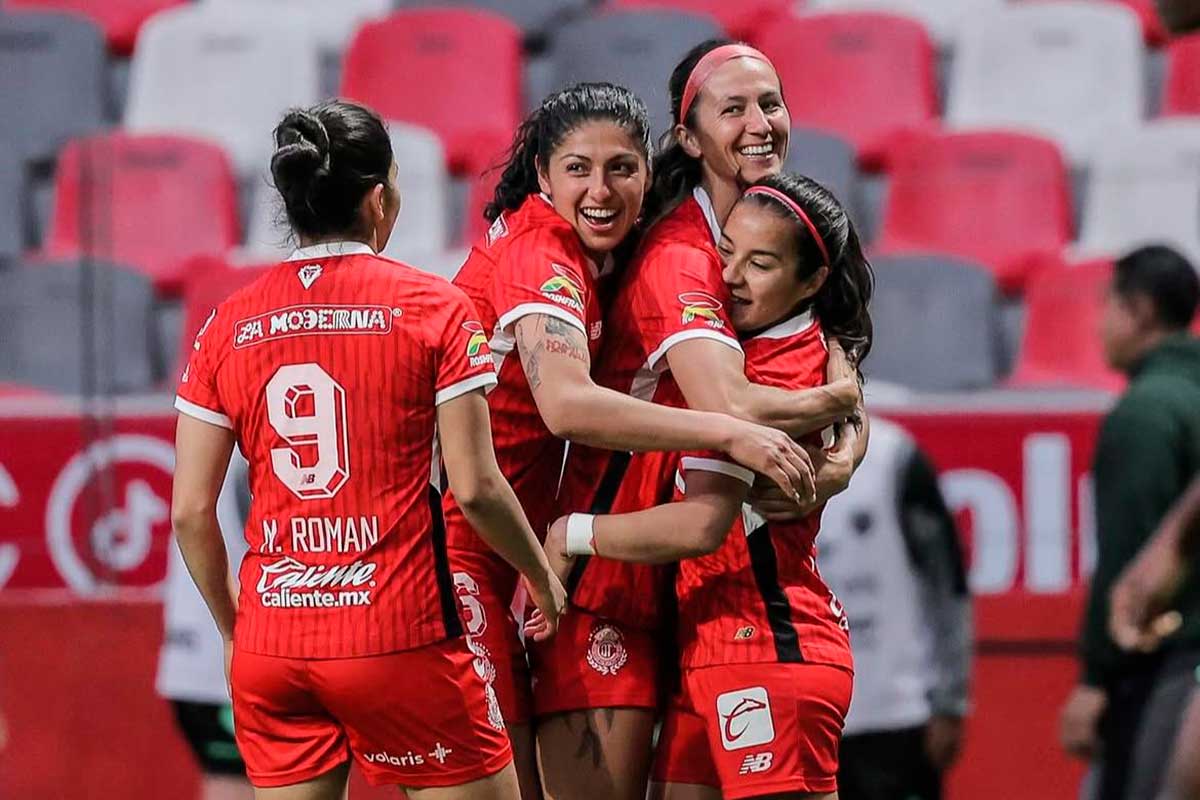Diablas Rojas de Toluca remontan y vencen 3-1 a Bravas de Juárez en la Liga MX Femenil