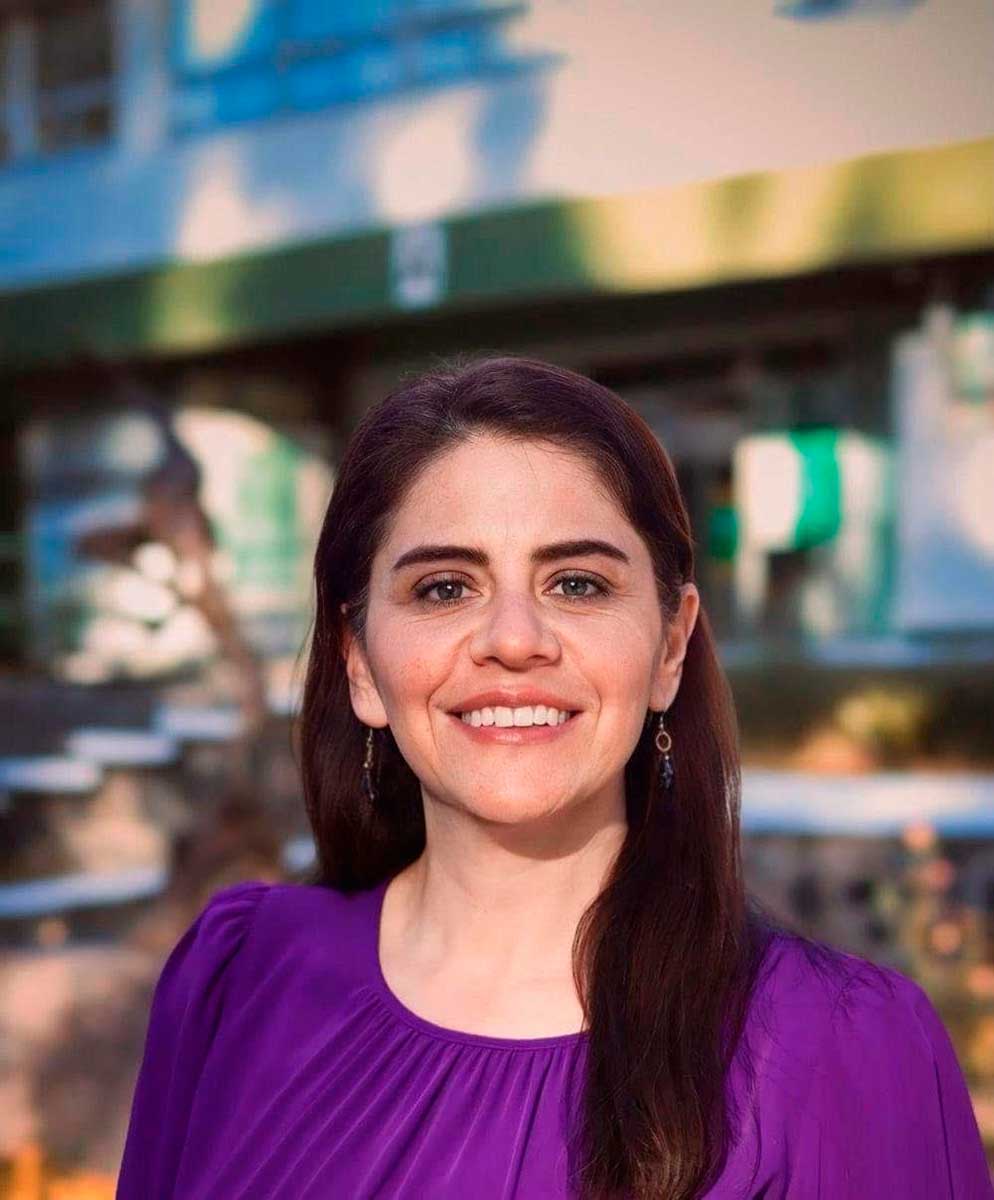 Laura Benhumea aspirante a rectora de la UAEMéx.