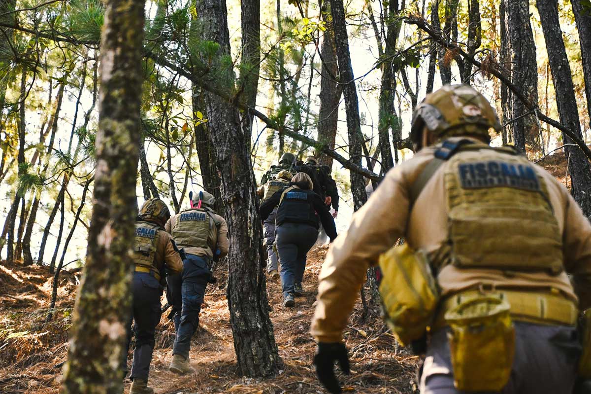 La Operación "Bastión" en el sur del Estado de México produce el aseguramiento de inmuebles vnculados a líderes criminales.