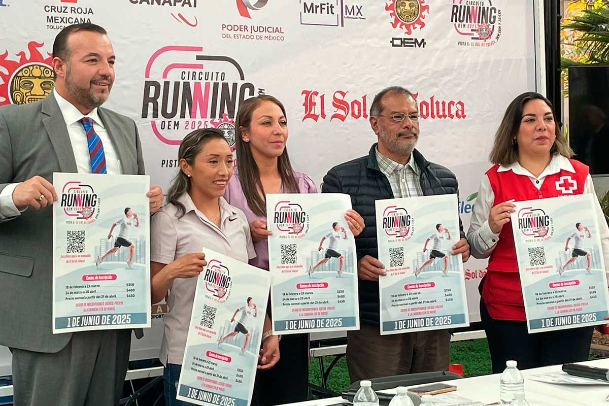 ¡Prepárate para Correr! Presentan la Primera Carrera Atlética de El Sol de Toluca