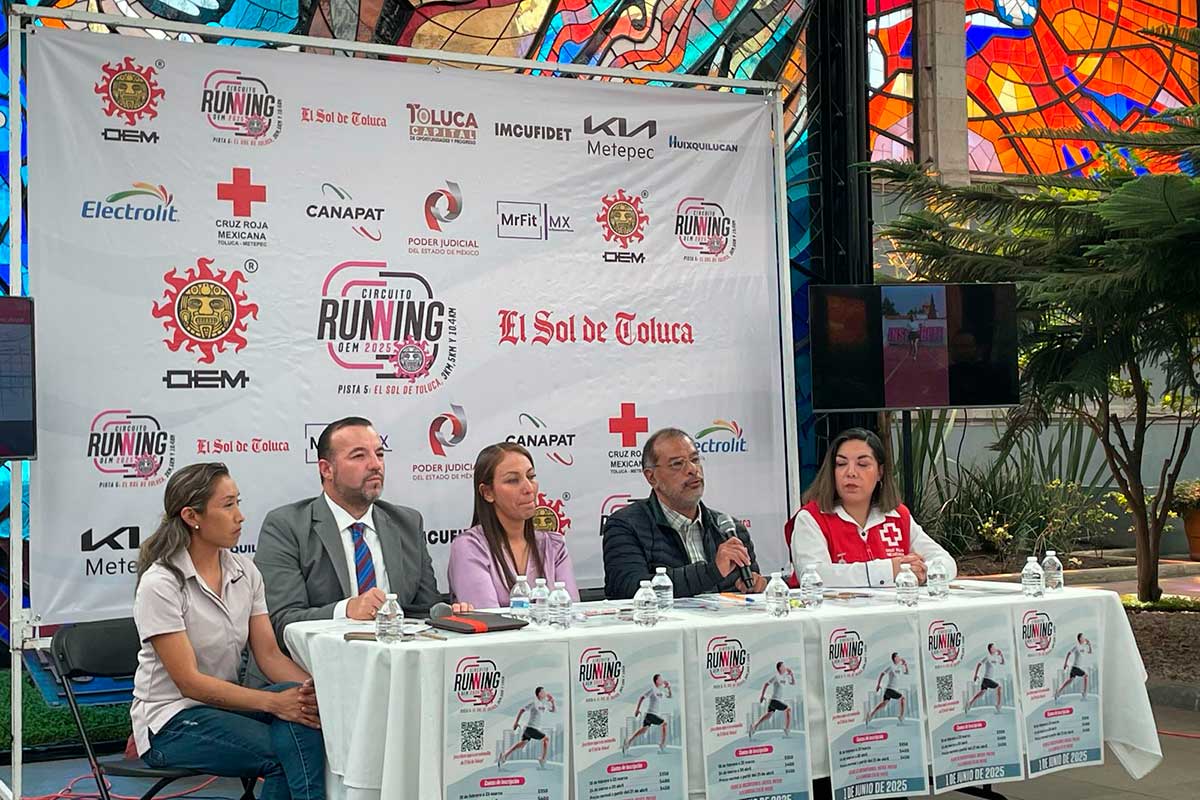 Invitan a la Primera Carrera Atlética del Sol de Toluca.